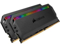 CORSAIR CMT64GX4M4Z3600C18 64GB (4X16GB) DDR4 3600MHz CL18 DOMINATOR PLATINUM RGB SOĞUTUCULU SIYAH DIMM BELLEK