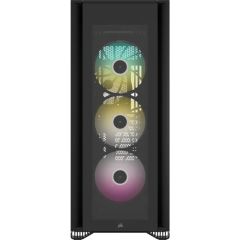 CORSAİR İCUE 7000X RGB, 3 X TEMPERLİ CAM PANEL, 4X140MM RGB FAN, DAHİLİ RGB KONTROLCÜ, RAPİDROUTE KABLO YÖNETİM SİSTEMİ, FULL TOWER SMART BİLGİSAYAR KASASI, SİYAH (CC-9011226-WW)