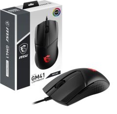 MSI GG CLUTCH GM41 LIGHTWEIGHT 65 GRAM ESPORTS GAMING MOUSE 16000 DPI 1MS POLLING PIXART PMW-3389 OPTIK SENSOR OMRON SWITCH RGB LED MYSTIC LIGHT OYUNCU FARESI