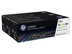 HP U0SL1AM (131A) CAMGOBEGI/MACENTA/SARI 3LU PAKET TONER 1.800 SAYFA
