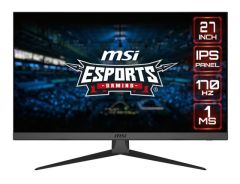 27 MSI G2722 FLAT IPS 1920X1080 (FHD) 16:9 170HZ 1MS FREESYNC PREMIUM GAMING MONITOR