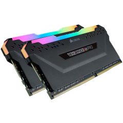 CORSAIR CMW32GX4M2Z3200C16 32GB (2X16GB) DDR4 3200MHz CL16 VENGEANCE RGB PRO SOĞUTUCULU DIMM BELLEK BLACK