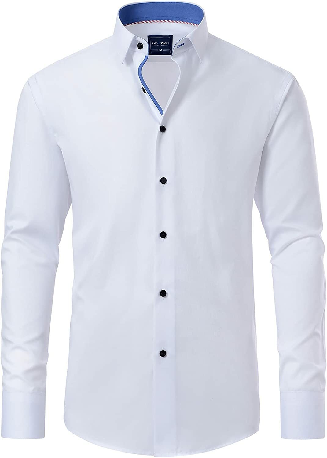 Garnitür Çizgili Erkek Premium Uzun Kollu Gömlek Beyaz