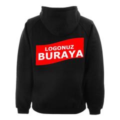 Kapşonlu 3 İplik Kalın Sweatshirt KS03