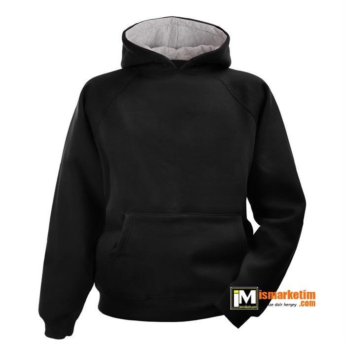 Kapşonlu 3 İplik Kalın Sweatshirt KS03