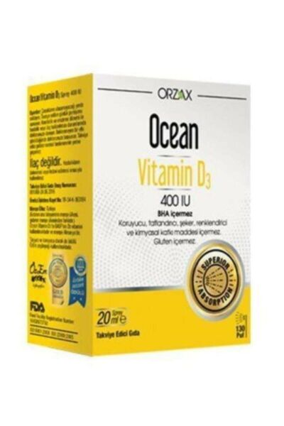 Ocean Vitamin D3 400'ıu Sprey 20ml