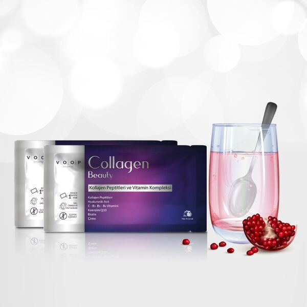 VOOP Collagen Beauty 5500 mg Nar Aromalı 10 Saşe x 40 ml