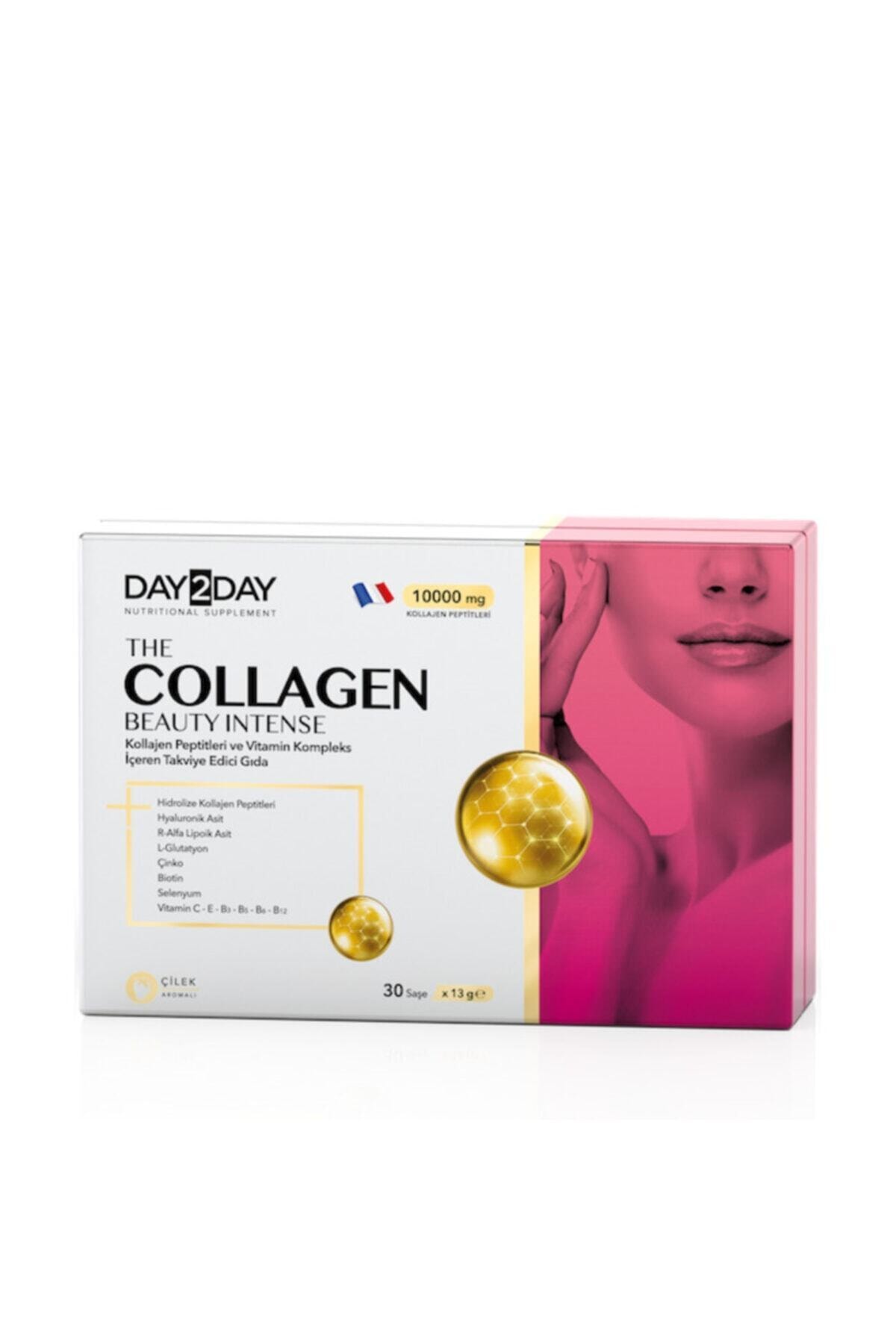 The Collagen Beauty Intense 30 Saşe Çilek Aromalı