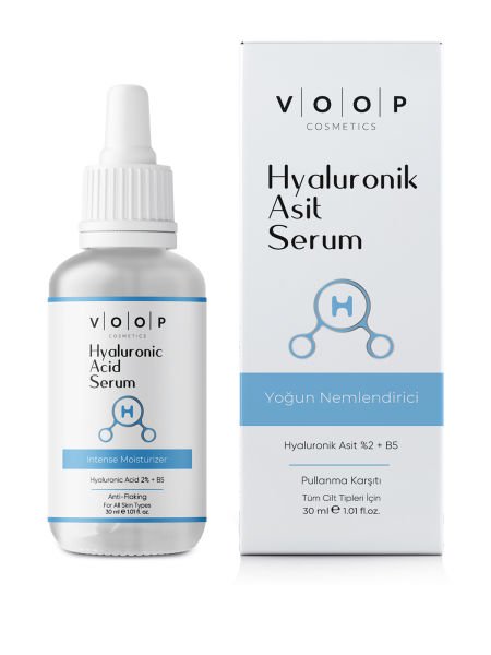 VOOP Hyaluronic Acid, Yoğun Nemlendirici Serum 30 ml