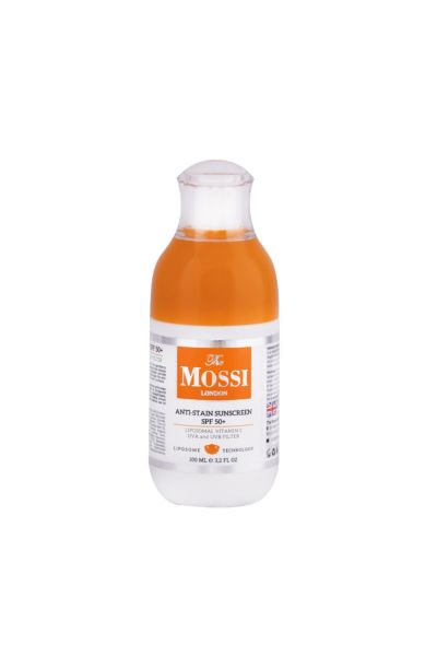 The Mossı Antı-Staın Sunscreen Spf 50+ Lıposomal Vıtamın E + Uva And Uvb Fılter 100 Ml