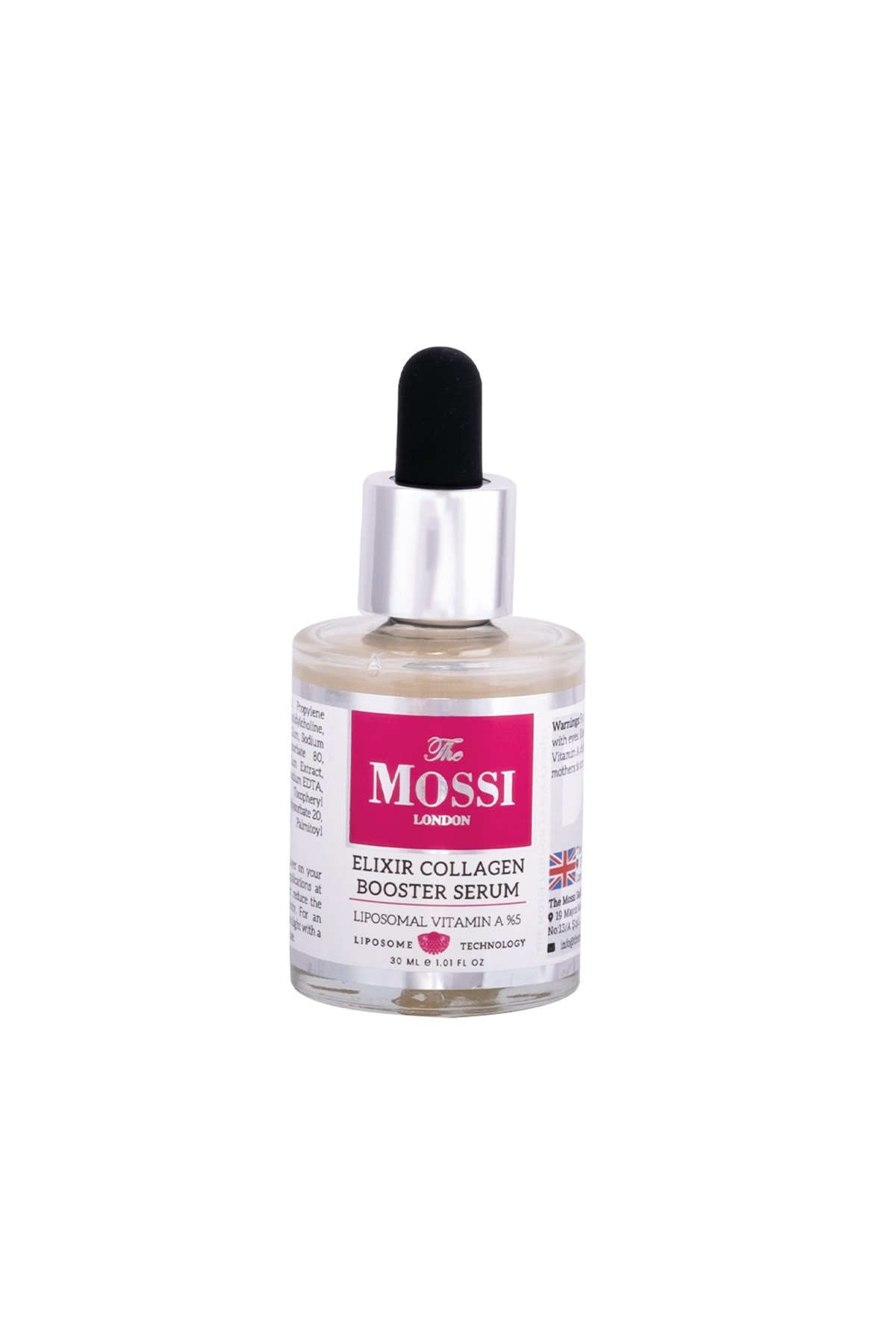The Mossi London Elixir Collagen Booster Serum Lıposomal Vitamin A %5 30 Ml