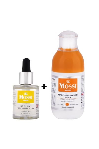 The Mossi London Intensive Highlighter Serum 30 Ml + Anti-Stain Sunscreen Spf 50+ 100 Ml %20 Indirim