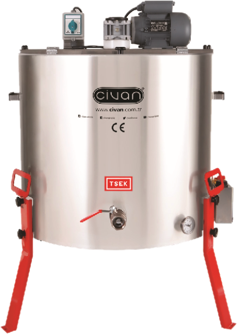 50072- Honey Heating And Mixing Tank For 500Kg