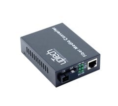 Uptech KX1058SB 10/100/1000Mbps Single Mode WDM TX1550/RX1310nm Media Converter