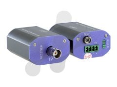 Uptech KX1053 Mini Fiber Media Converter - 1 Video + 1 Data