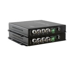 Uptech KX1055 Fiber Media Converter - 4 Video + 1 Data