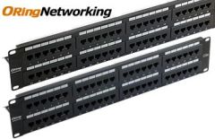 ORing Networking PPC5U48S UTP Cat5e 48 Port Patch Panel - Straight