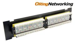 ORing Networking UTP Cat6 12 Port Vertical Patch Panel