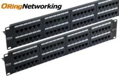 ORing Networking PPC6U48S UTP Cat6 48 Port Patch Panel - Straight 2U