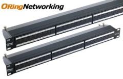ORing Networking PPC6F24R FTP Cat6 24 Port Patch Panel - Right Angle