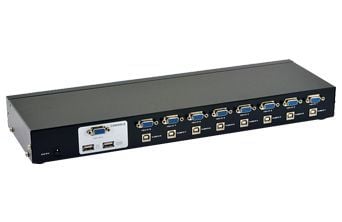 Uptech KX713 USB KVM Switch - 8 Port Otomatik