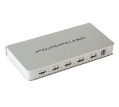 Uptech KX1012Q HDMI Switch 4 in 1 Out with Quad MultiViewer