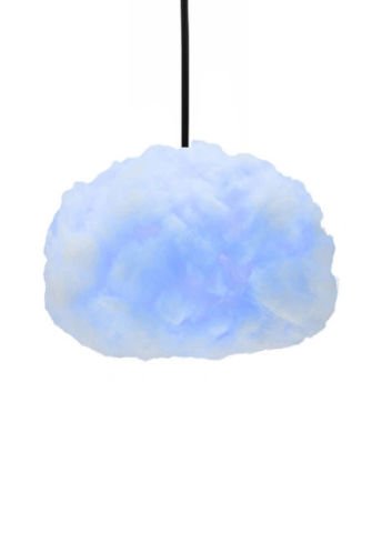 Bouffee Cloud Medium Bulut Sarkıt Aydınlatma RGB Işık Kumandalı 16 Renk Siyah Kordonlu