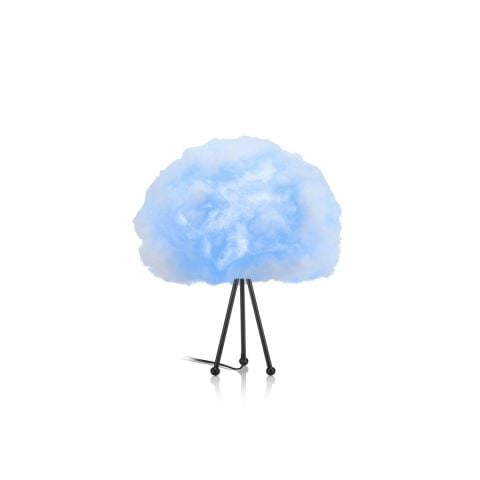 Bouffee Cloud Abajur Bulut Aydınlatma RGB Işık Kumandalı 16 Renk Siyah Tripod Ayak