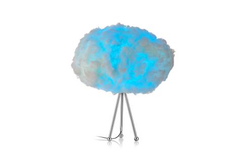 Bouffee Cloud Abajur Bulut Aydınlatma RGB Işık Kumandalı 16 Renk Krom Tripod Ayak