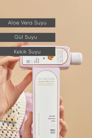 Arındırıcı ve Gözenek Sıkılaştırıcı Tonik Aloe Vera ve Gül Suyu Özlü