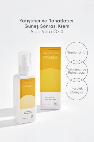 Yatıştırıcı ve Rahatlatıcı Güneş Sonrası Krem Aloe Vera Özlü 125 ML