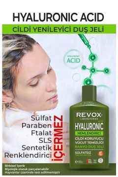 Hyaluronic Acid Nemlendirici Duş Jeli