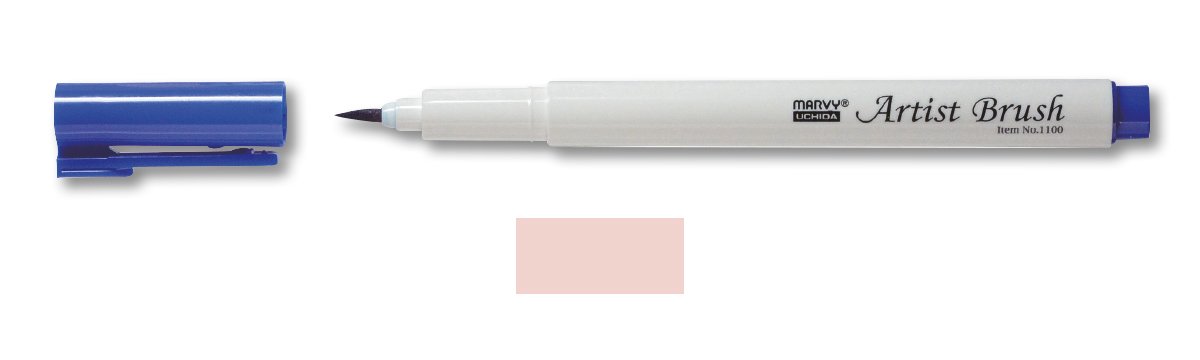 Marvy Uchida Brush Pen Pale Mauve