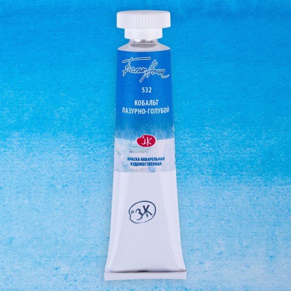 Nevskaya Palitra White Nights Sulu Boya Tüp 10 Ml Cobalt Azure Blue 532