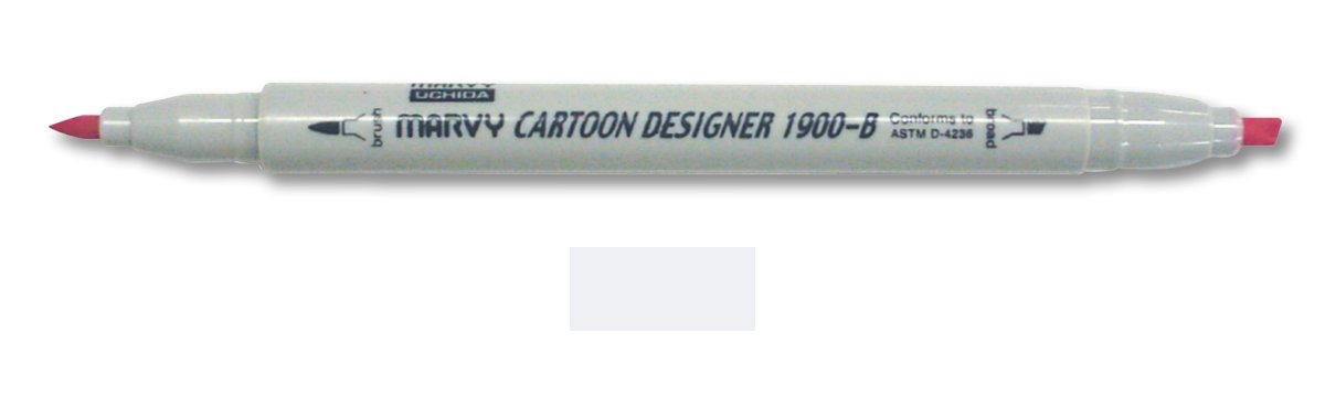 Marvy Uchida Cartoon Designer Marker Light Cool Grey