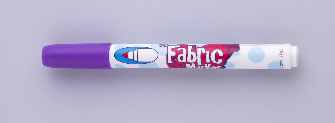 Marvy Uchida Fabric Marker Fluorescent Violet