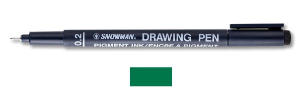 Snowman Teknik Çizim Kalemi 0.2 Mm Yeşil