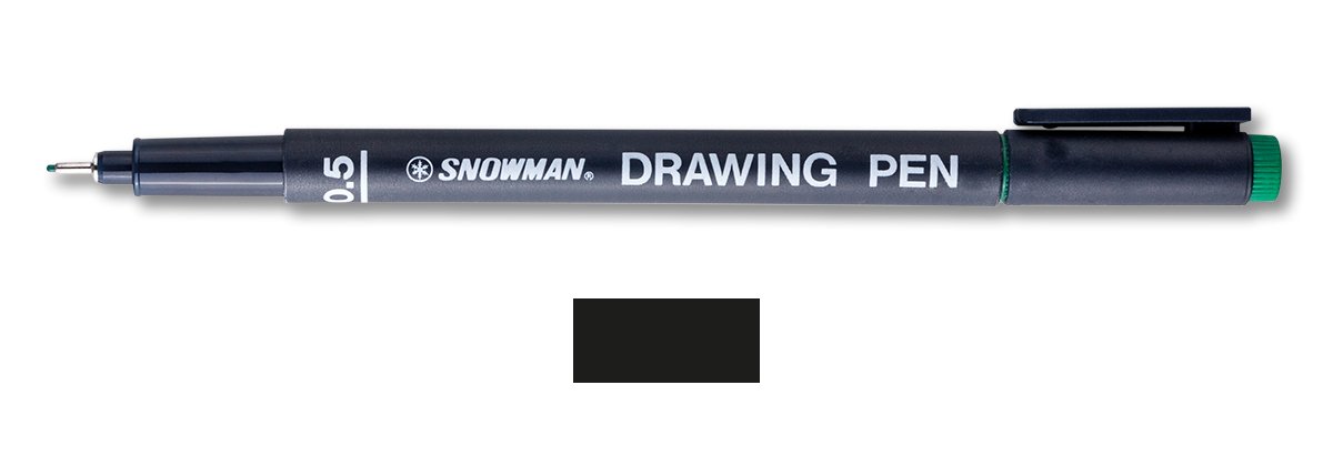 Snowman Teknik Çizim Kalemi 0.5 Mm Siyah