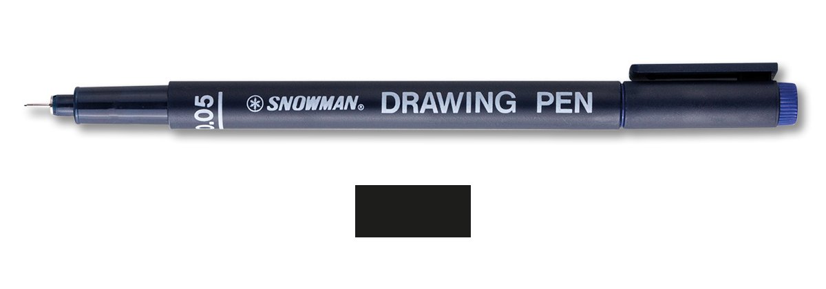 Snowman Teknik Çizim Kalemi 0.05 Mm Siyah