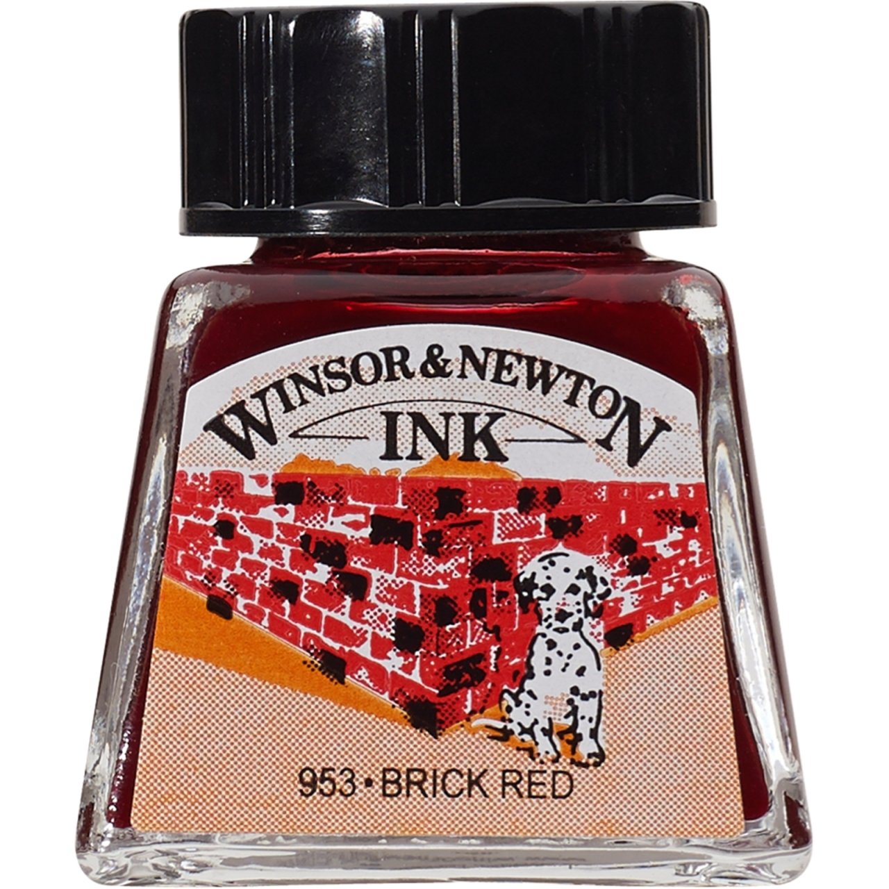 Winsor & Newton Çizim Mürekkebi 14 Ml Brick Red 040