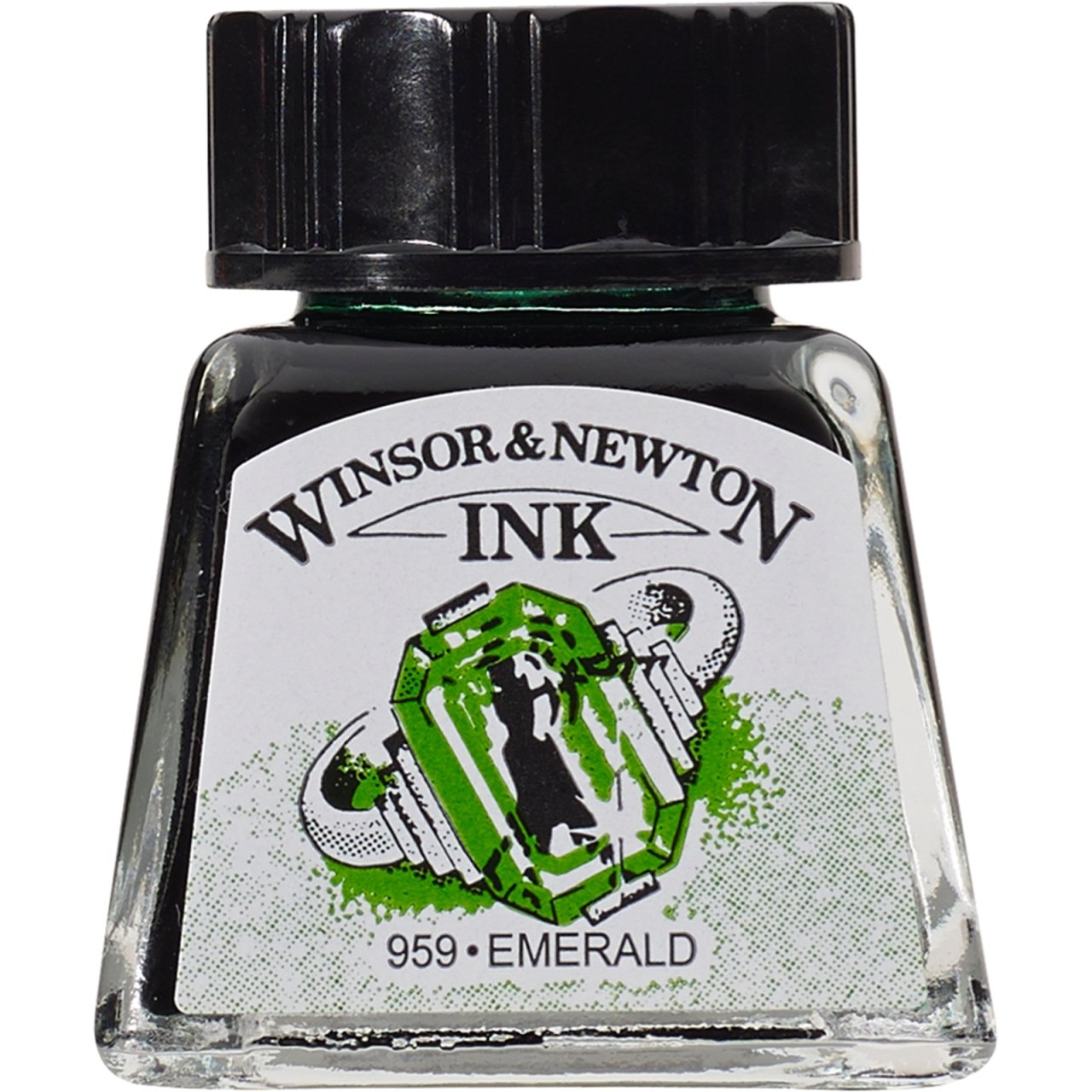 Winsor & Newton Çizim Mürekkebi 14 Ml Emerald 235