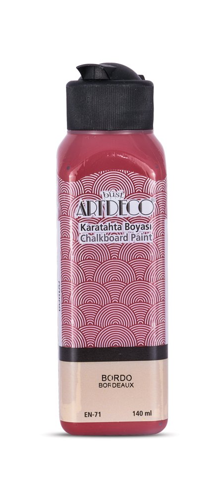 Artdeco Karatahta Boyası 140 Ml Bordo 3643