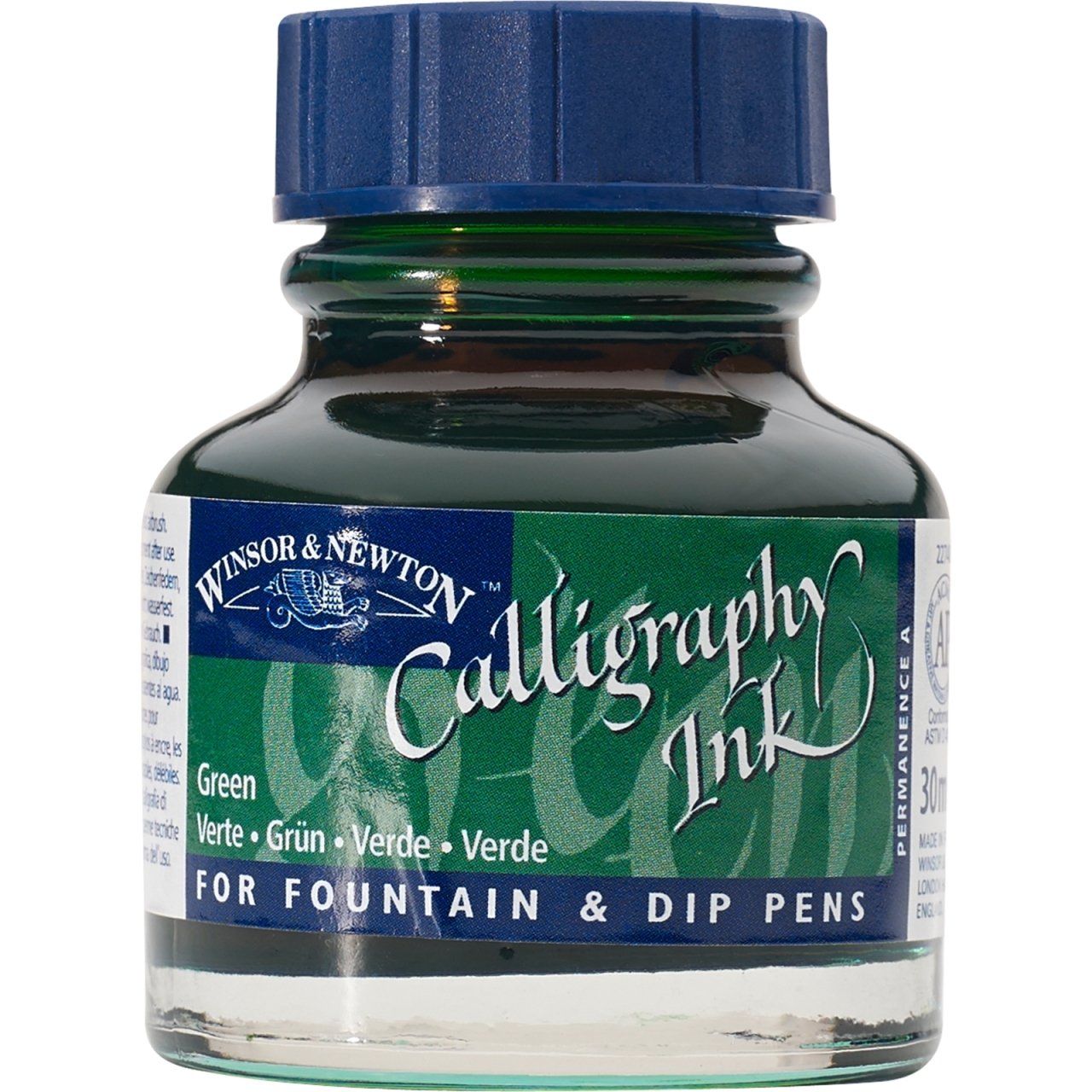 Winsor & Newton Kaligrafi Mürekkebi 30 Ml Green 289