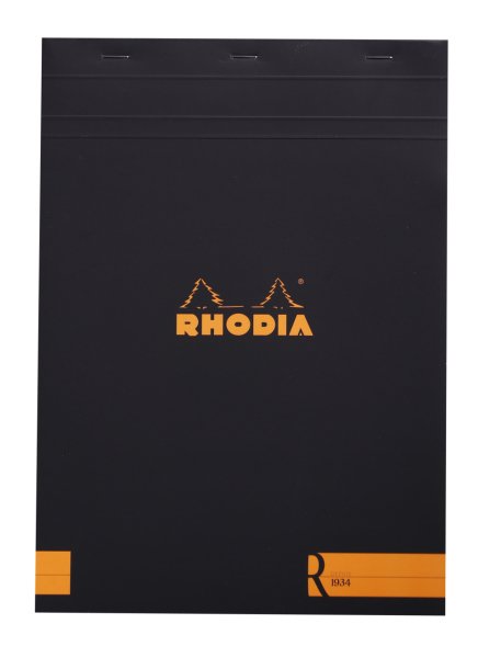 Rhodia Çok Amaçlı Blok A4 90 Gr 70 Yaprak Siyah Kapak