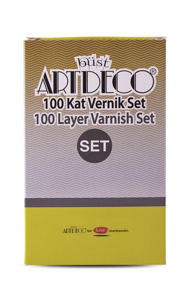 Artdeco 100 Kat Vernik 60 + 120 Ml