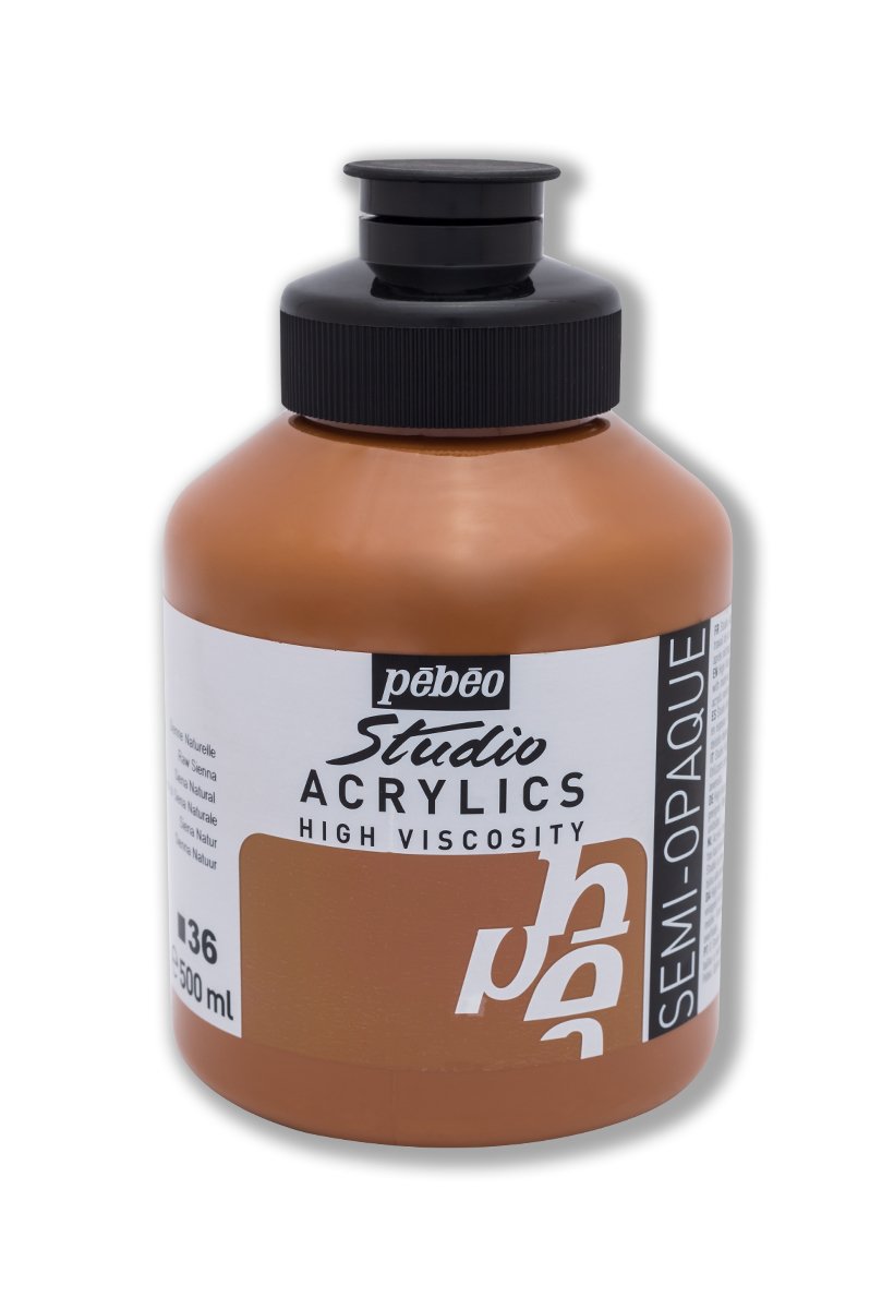 Pebeo Studio Akrilik Boya 500 Ml Raw Sienna