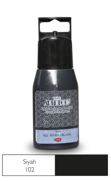 Artdeco Epoksi Renklendiricisi 60 Ml Siyah 102