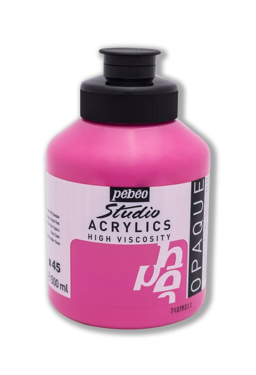 Pebeo Studio Akrilik Boya 500 Ml Vivid Pink