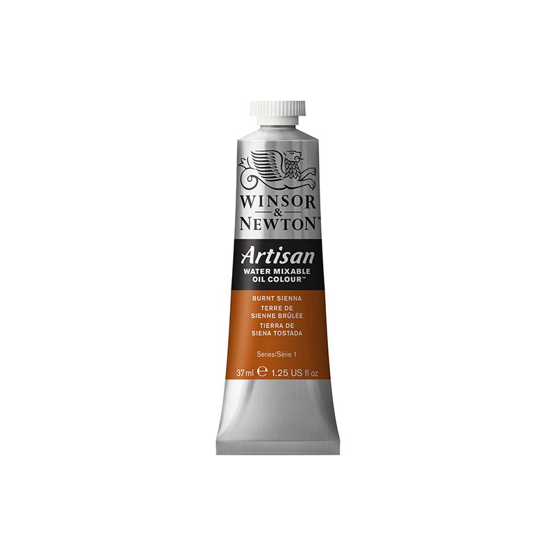 Winsor & Newton Artisan Su Bazlı Yağlı Boya 37 Ml Burnt Sienna 074