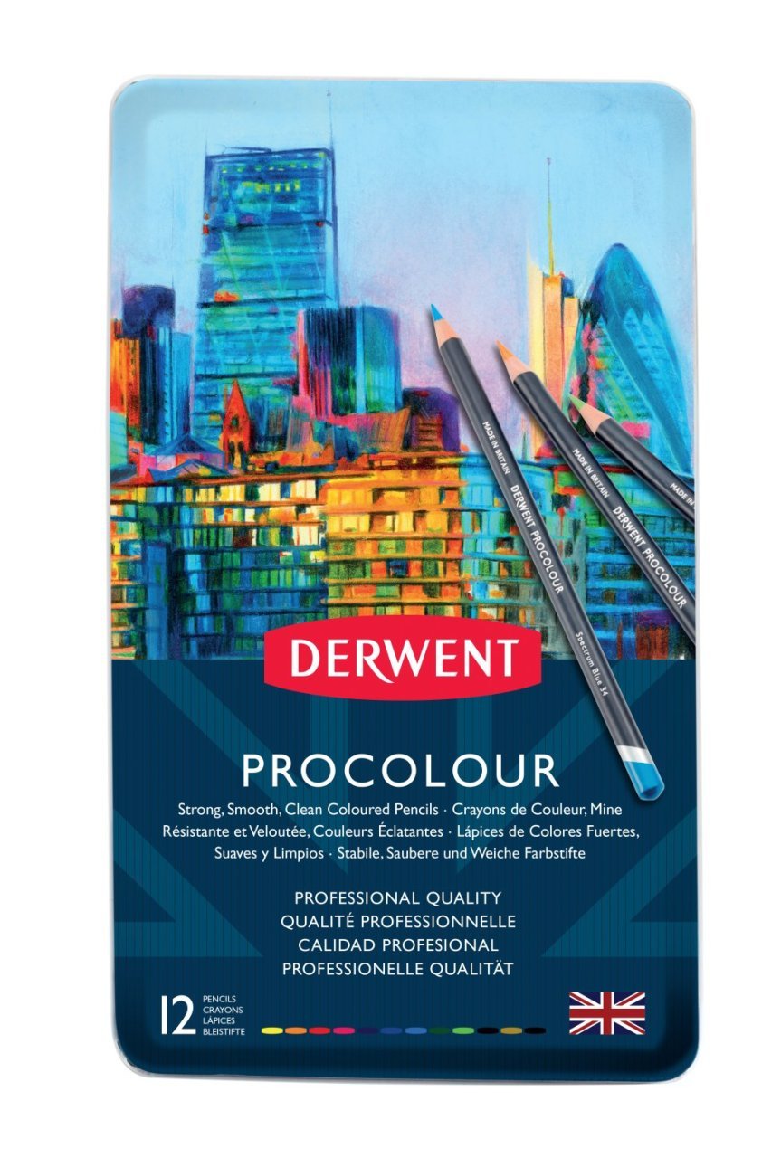 Derwent Procolour Kalem Seti 12 Li